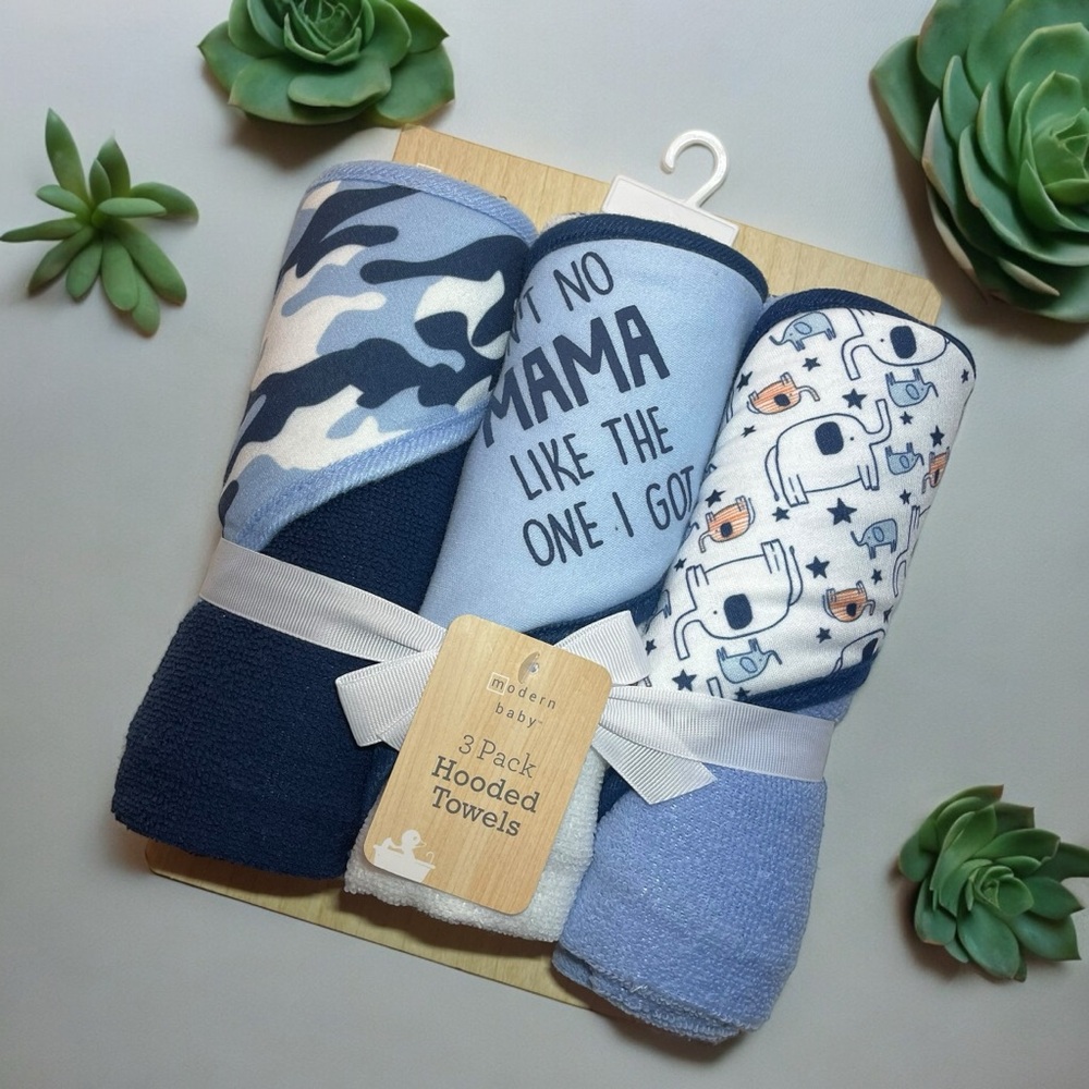 Blue Camo Towel pack